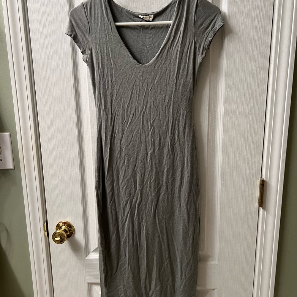 See You Monday Fitted Midi Dress
